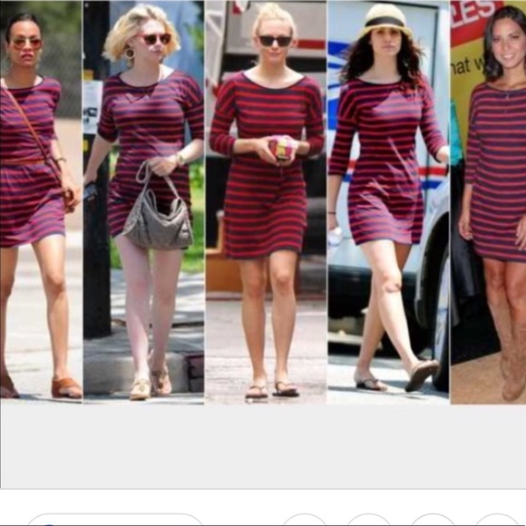 Nautical Striped Dress - Picture 6 of 7